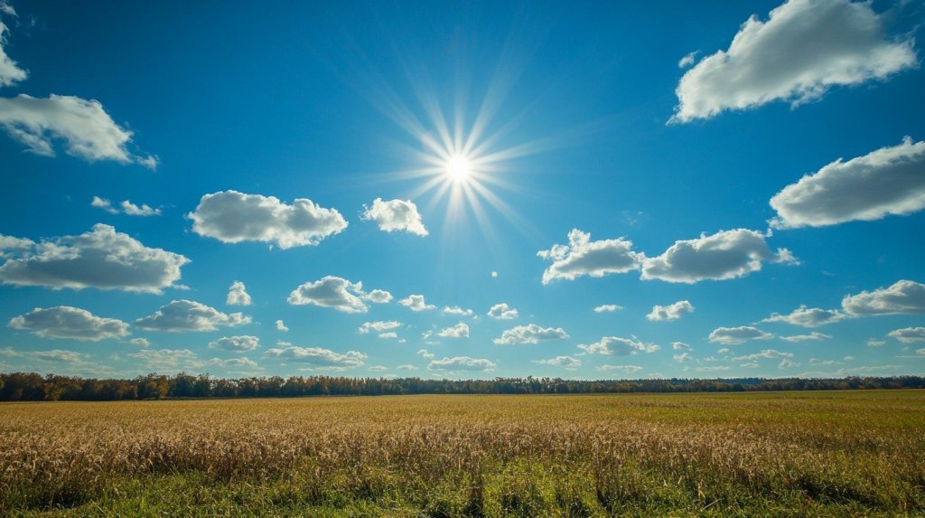 Napos, száraz idő köszönt ránk a hétvégén is