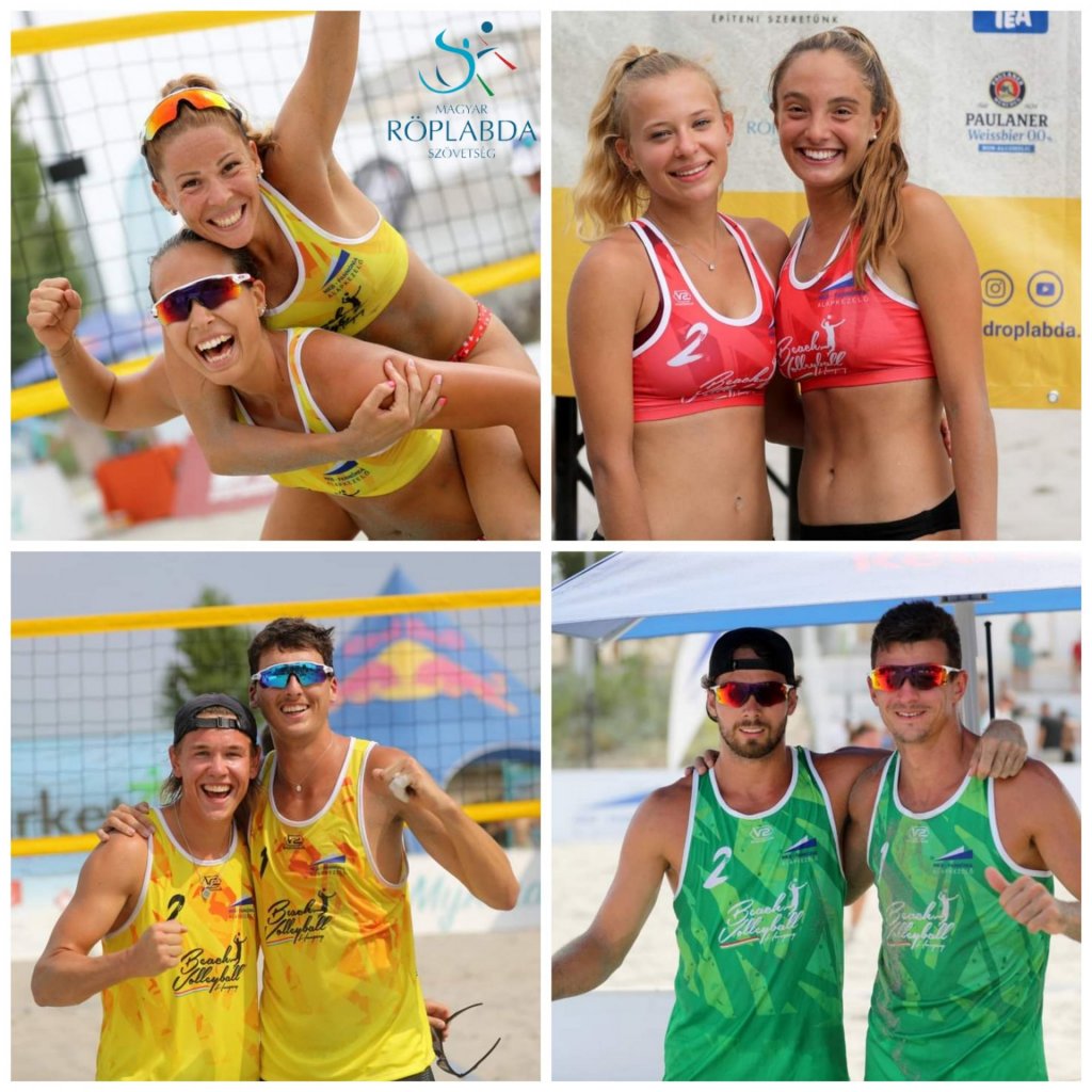 Strandröplabda ob – a női és a férfi párosnál is címvédés történt a Lupa-tónál 