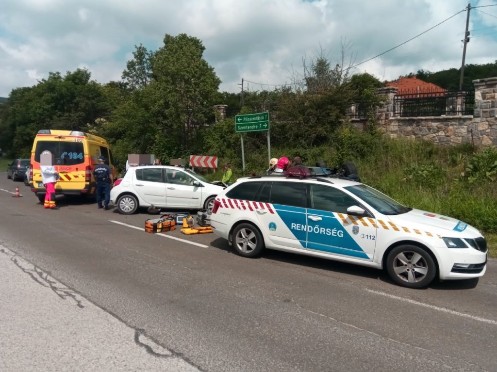 Balesetek a hétvégén