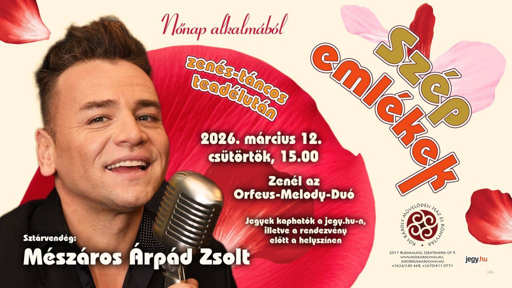 Nőnapi buli lesz a Faluházban csütörtökön