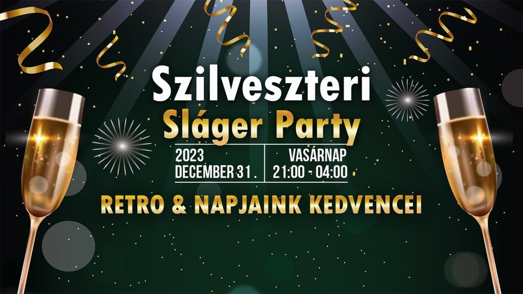 Szilveszteri Sláger Party a Faluházban