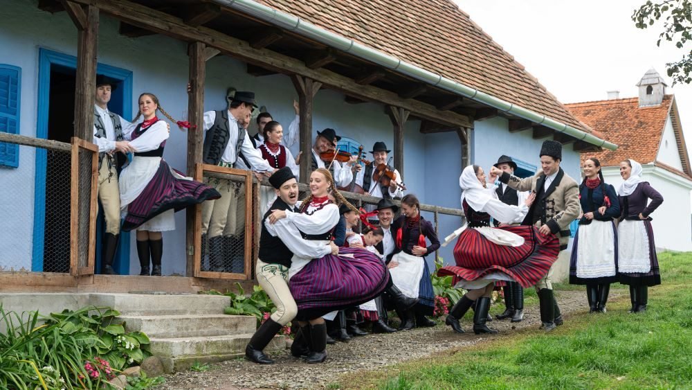 A Magyar Nemzeti Táncegyüttes napja a Skanzenben