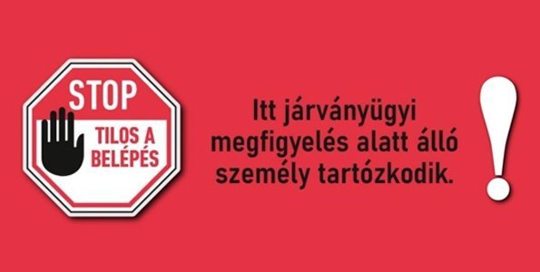 Szentendrei karanténban lévők ellátása