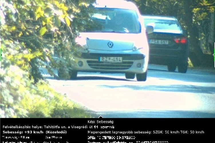 A Pest megyei rendőrök nappal és éjszaka is szűrték a gyorshajtókat
