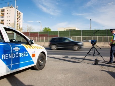 A TISPOL SPEED akció Pest megyei eredményei