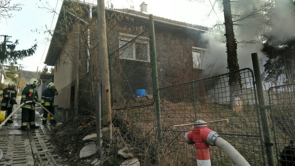 Tűz volt Pilisszentkereszten