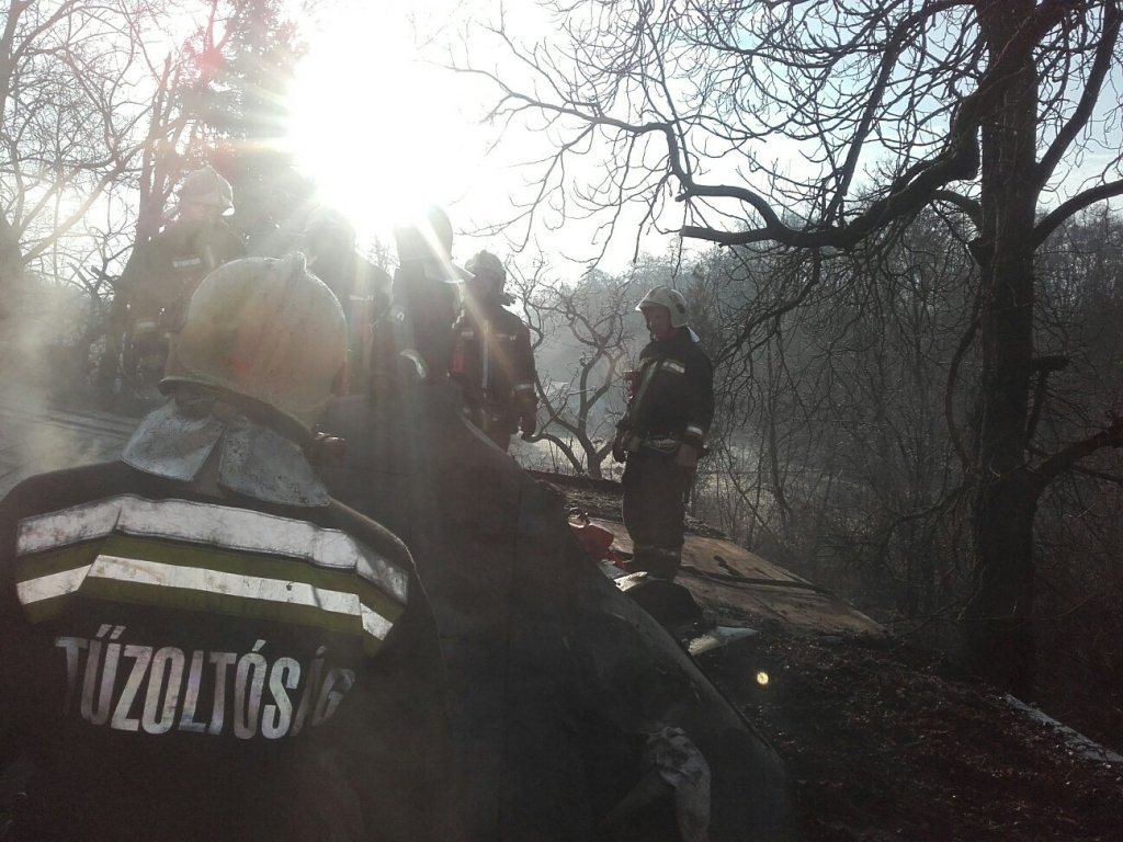 Lakatlan épület égett Szentendrén