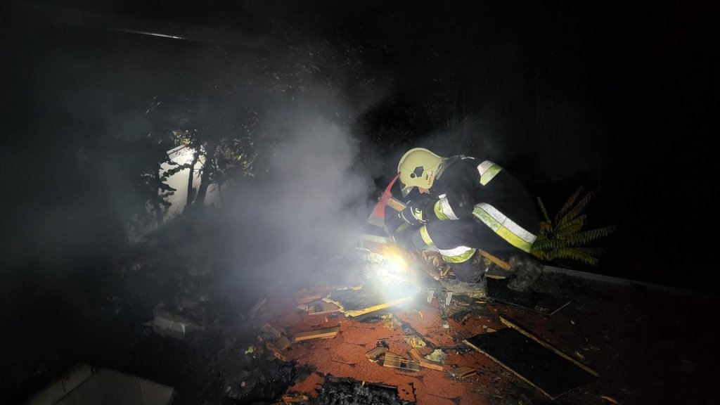 Tűzeset Budakalászon 