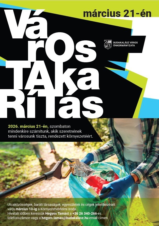 Március 21-én újra Várostakarítás!