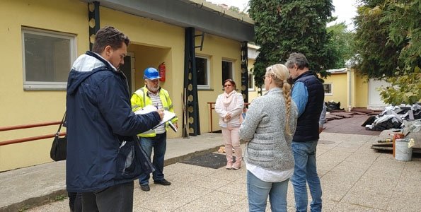 Azbesztmentesítették a Vasvári Óvoda tetőszerkezetét. 