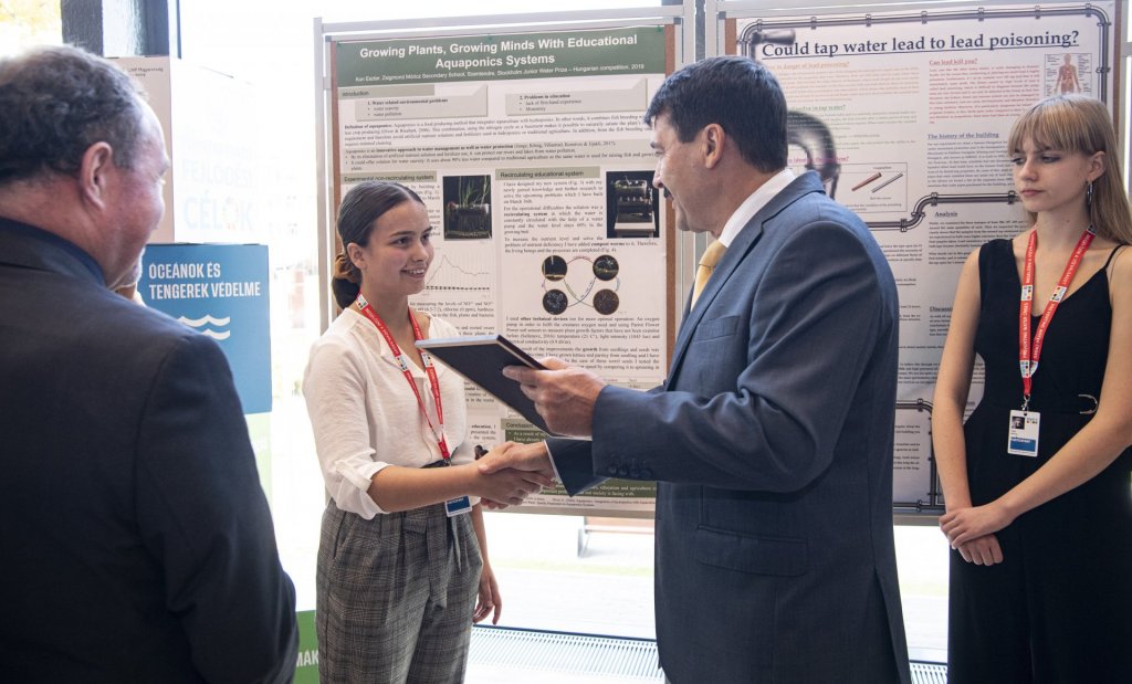 Víz Világtalálkozó-szentendrei diák nyerte a Stockholmi Ifjúsági Víz Díjat