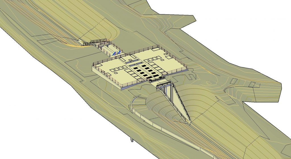 Megkezdődtek a zsilipépítés előkészületi munkálatai